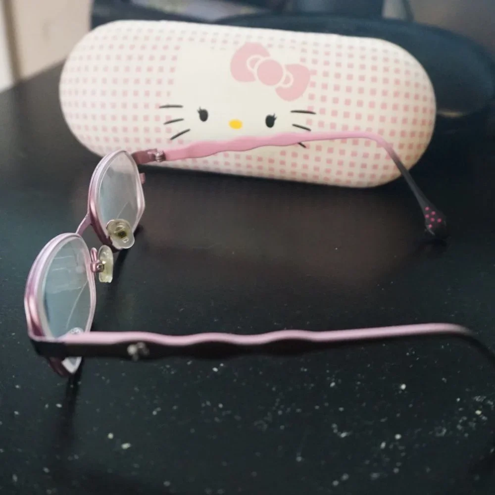 Barbie Girls Eyeglasses Frames 45 16 129 Black Pink Kids Children Kid Tuff